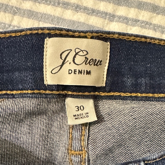 J. Crew Women's Indigo Straight Leg Jeans - Picture 3 of 5